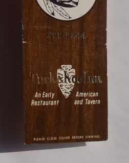 1960s Matchbook Tuckahoe Inn Great Egg Harbor Indian Beesleys Point NJ