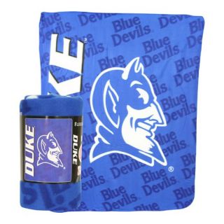 Duke Blue Devils Comfy Soft Fleece Throw Blanket 50x60 New Logo Free