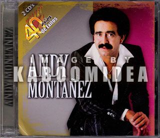 Andy Montañez 40 Años de Exitos 2 CD s Montanez Salsa
