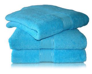 Pcs Bath Sheets Towel 100 Egyptian Cotton Blue Atoll