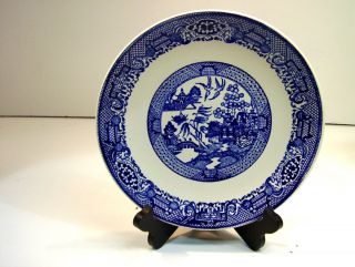  Blue Willow 10 inch Dinner Plate No Makers Mark