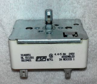 Electric Range Stove Burner Infinite Switch Model 3148951