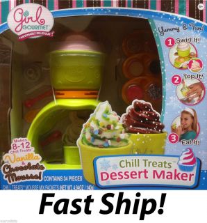  Girl Gourmet Chill Treats Dessert Maker Easy Bake Toy Ice Cream Yogurt