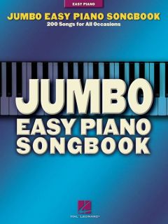 Jumbo Easy Piano Songbook Hal Leonard Folk Jazz Music
