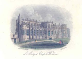  1862 Windsor Castle Grounds etc Set of 11 Old Berkshire Prints