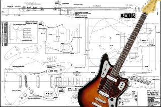 Fender Jaguar® Baritone Electric Guitar Plan
