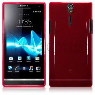 Funda Gel Goma Roja Sony Ericsson Xperia s LT26i Color Rojo