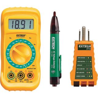 Extech Electrical Test Kit 3 pc MN24 KIT