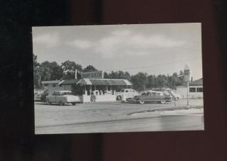 old East Greenwich RI postcard Dairy Queen drive in ice cream