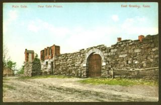 New Gate Newgate Prison East Granby Ct Postcard 191