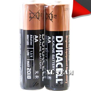 50 SEALED DURACELL AA ALKALINE COPPER TOP BATTERIES BRAND NEW FRESH