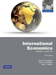 International Economics 9E By Krugman (Not Cheap Indian Black & White