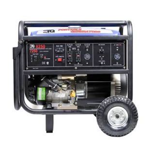 Portable Generator, Gasoline, 7,250 Watts, 14 hp, Air Cooled 4 Stroke