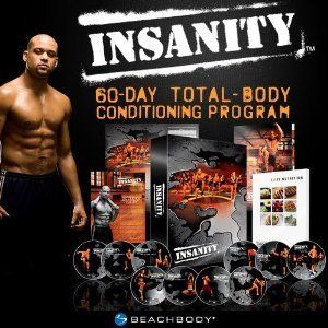  Insanity Complete Workout 13 DVDs