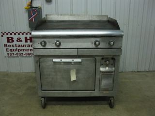 GE 36 Griddle w Convection Oven Electric Range CR421