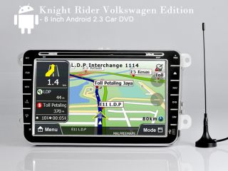  Rider Volkswagen Edition 8 inch Android 2 3 Car DVD 3G WiFi GPS