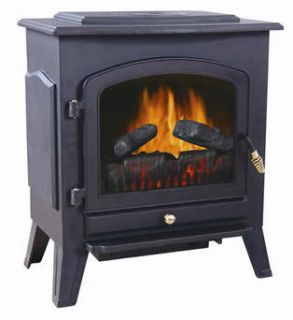 Shilo Electric Stove Fireplace Heater from World Marketing FULLY
