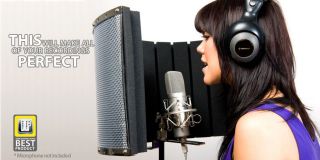 Editors Keys Portable Vocal Booth Home Edition Mac PC Audio Recording