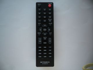Dynex DX RC02A 12 LCD TV Remote DX 32E250A12 DX 32L221A12 DX 40L260A12