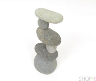  Rock Cairns 6 Natural River Stacking Stone Art Statue Eco Garden