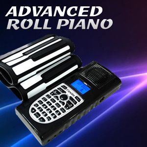 Portable Roll Up Electronic Music Keyboard Piano MKR 49