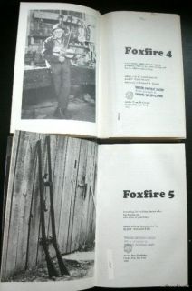FOX FIRE Series  Books 1, 2, 3,4 and 5 in the Series on Homesteading