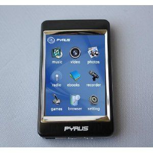 Pyrus Electronics 4GB  MP4 MP5 Player 2 8  Touch Screen