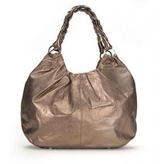 Elliott Lucca Copper Leather Astrid Large Hobo Bag