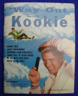 Vintage 1959 77 Sunset Strip Edd Kookie Byrnes Hip Slang Handbook