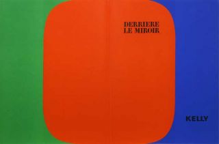 1964 ELLSWORTH KELLY ORIGINAL LITHOGRAPH LE #73/150 DERRIERE LE MIROIR