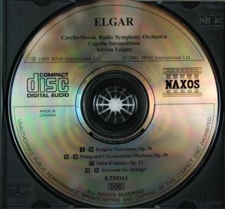 elgar enigma variations leaper cd sep 1997 naxos