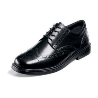 New in Box Nunn Bush Mens Eagan Wingtip Dress Shoes Black Leather