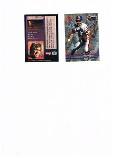 1993 Wildcard Football Statsmasher insert card of #WSS 57 John Elway