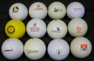 12 Logo Golf Balls 7 Eleven Hirsch Creek Rheem Midlane Country Club