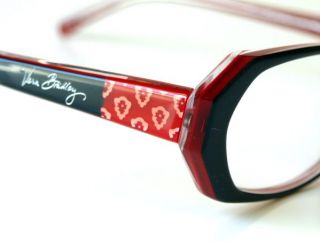 New Black Nantucket Red Vera Bradley Eyeglasses 3007