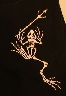 Navy Seal XL t shirt Team 6 DEVGRU Frog Skeleton trident Real Symbol