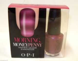 OPI Skyfall 007 Magnetic Lacquer Morning Moneypenny D42 Magnetizer