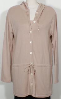 Ellen Tracy Rose French Terry Jacket Shell Set L