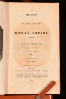  12 Vols The History Of The Decline And Fall Of The Roman Empire GIBBON