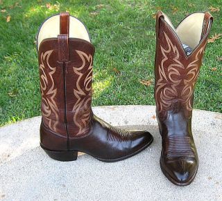 El Dorado Cowboy Western Boots Mens 10D
