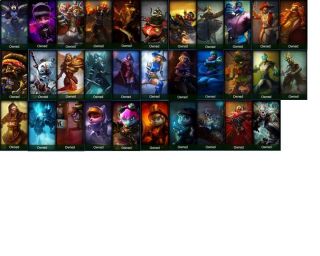 League of Legends1700 ELO 7 LEGENDARY SKINS HUMAN RYZE and MORE