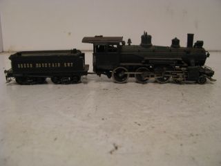  HO Scale Brass 4 6 0 Steam Locomotive