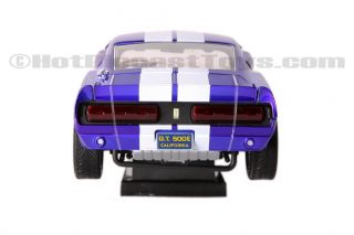 1967 Shelby GT500 Eleanor Shelby Collectibles Blue Chase Car 1 18
