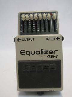 Boss Equalizer GE 7 Guitar Effects Pedal ST61921 761294024881