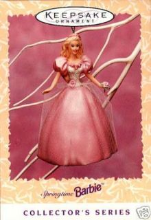 1996 Hallmark Easter Ornament Springtime Barbie 2