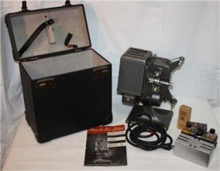  Model 70 Movie Projector w/ Case Manual 1940s Eastman Kodak