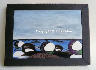  Bufflehead Ducks Painting Eastport Maine Art
