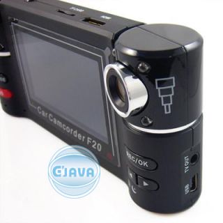  HD 720P Dual Lens Vehicle Dash Dashboard Night Vision Camera Car DVR