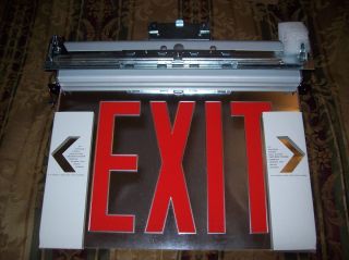 emergency exit light 120 277 volt