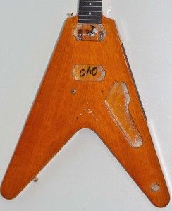Epiphone Korina Flying V 58 Reissue Electric Guitar Repair Project
